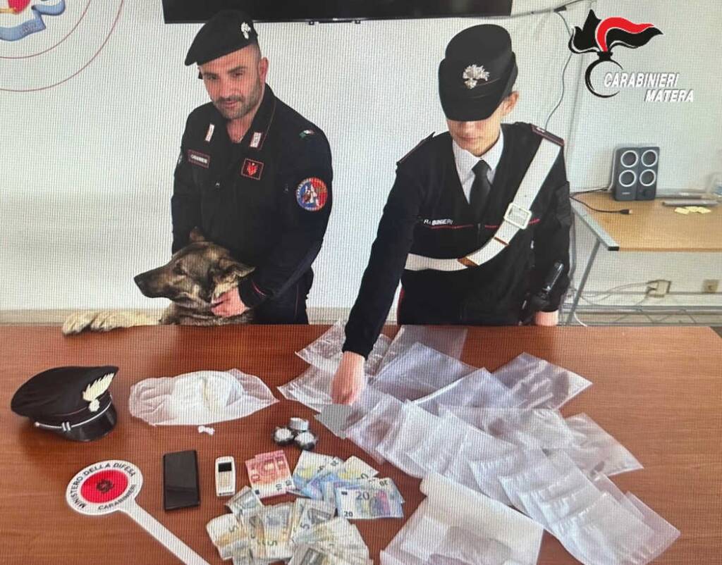 Immagine del post 7267 - Basilicata Trovato con quasi mezzo chilo di cocaina: arrestato 47enne - Basilicata