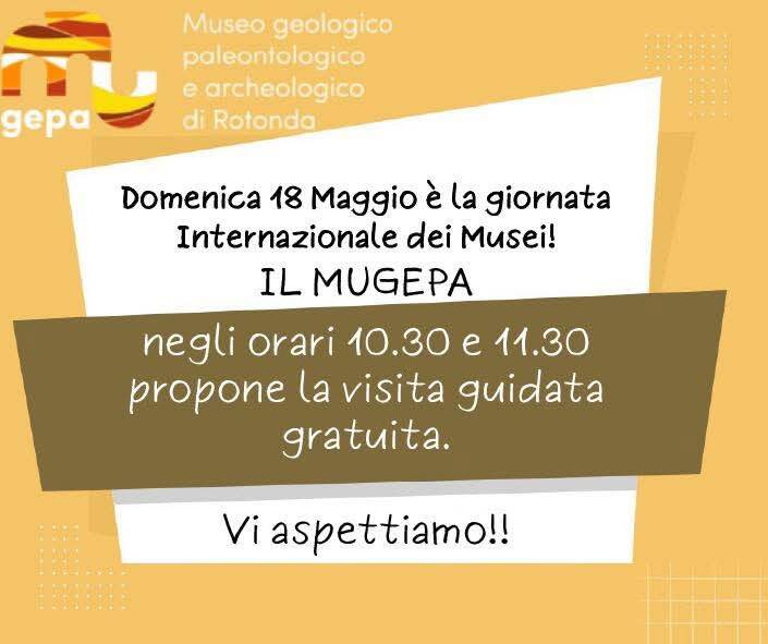 Domenica porte aperte e visite gratuite e guidate al Mugepa di Rotonda - Basilicata