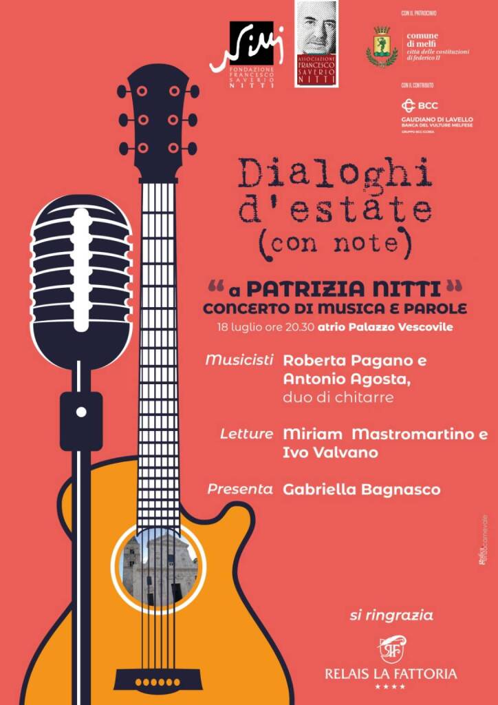 A Melfi “Dialoghi d’estate (con note)” - Basilicata