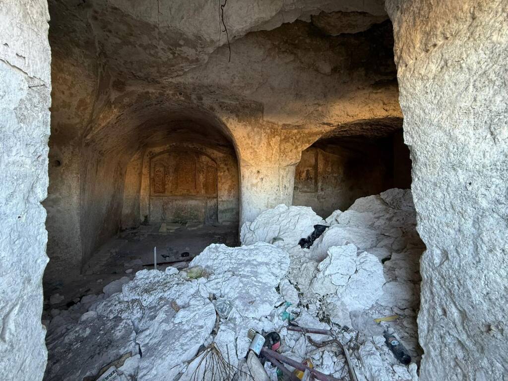 Immagine del post 15029 - Basilicata Matera, la Chiesa rupestre di San Leonardo nel degrado - Basilicata