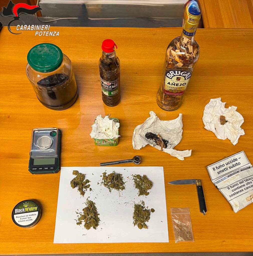 Immagine del post 23988 - Basilicata Droga, carabinieri sequestrano sostanze psichedeliche “pericolose” nel Potentino - Basilicata