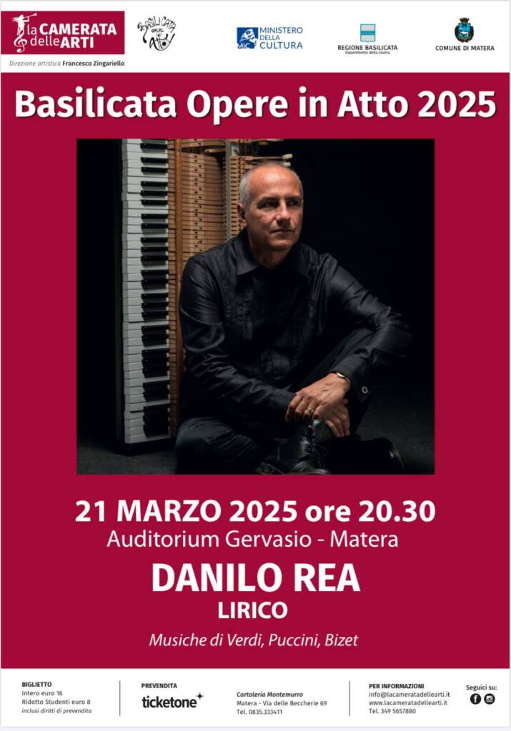Danilo Rea a Matera in “Lirico” - Basilicata