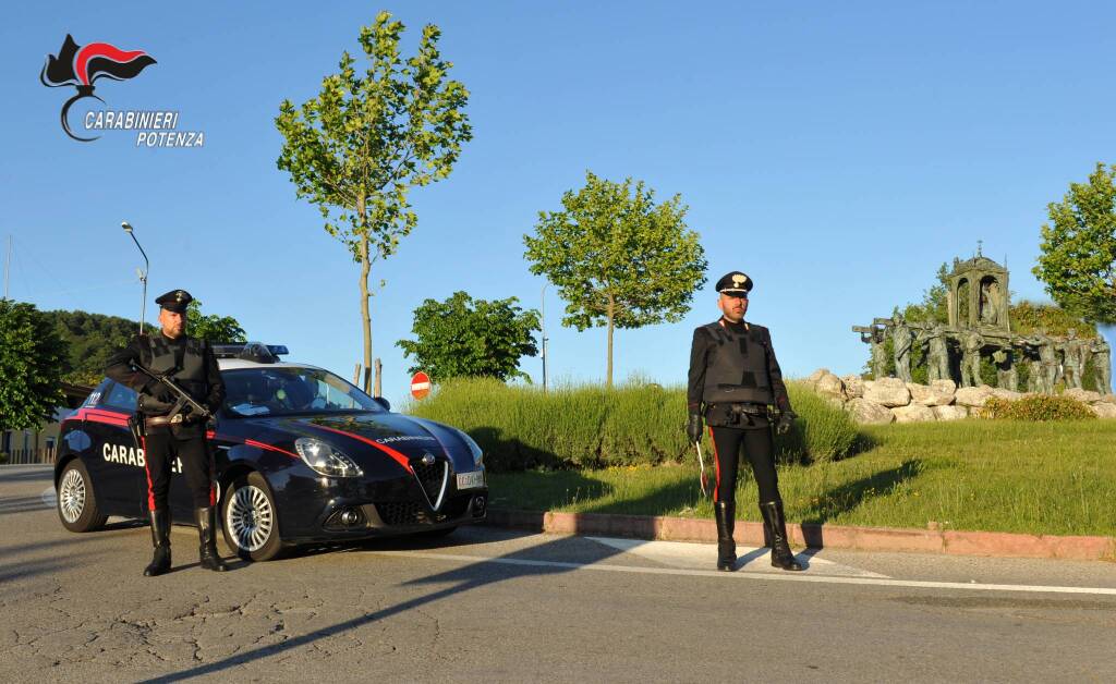 Controlli straordinari dei carabinieri nel Potentino: denunce, sequestri e due arresti - Basilicata