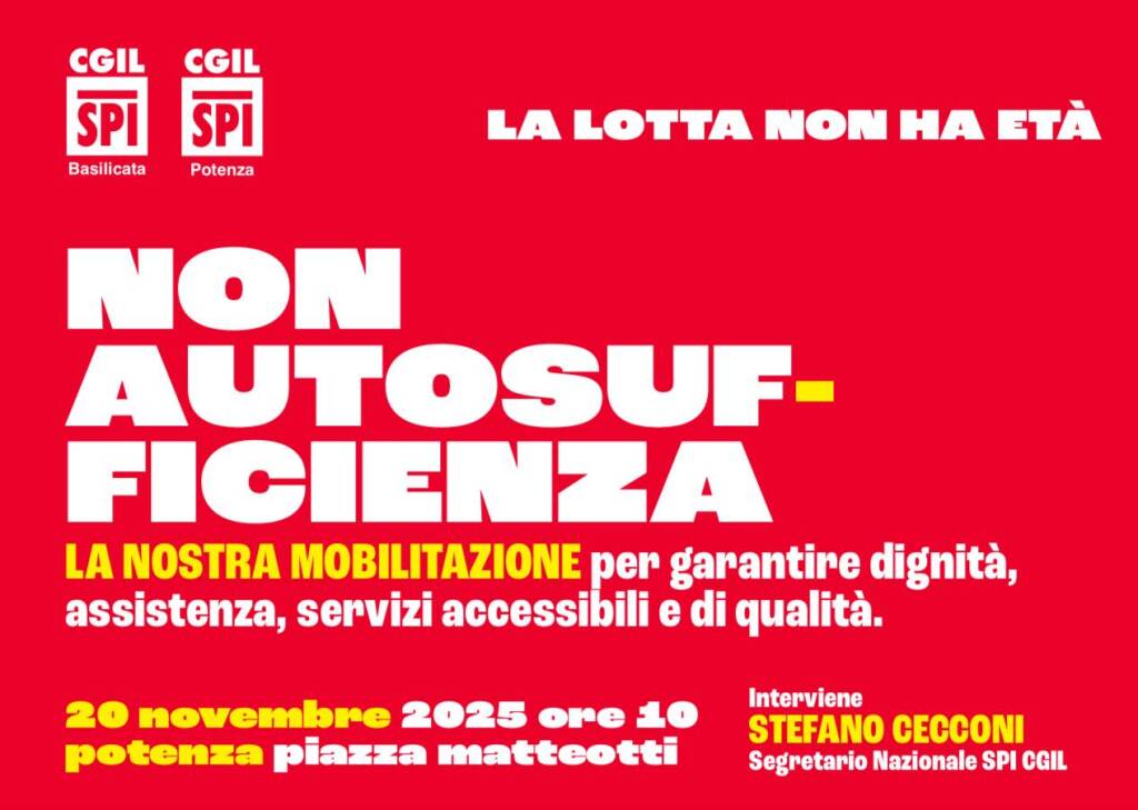 Immagine del post 14032 - Basilicata Manovra finanziaria “ingiusta”, un presidio a Potenza - Basilicata