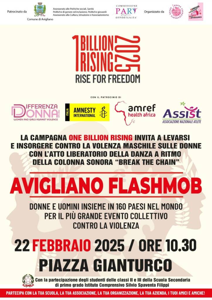 Immagine del post 2347 - Basilicata Un flash mob contro la violenza sulle donne, Avigliano ospita One Billion Rising - Basilicata