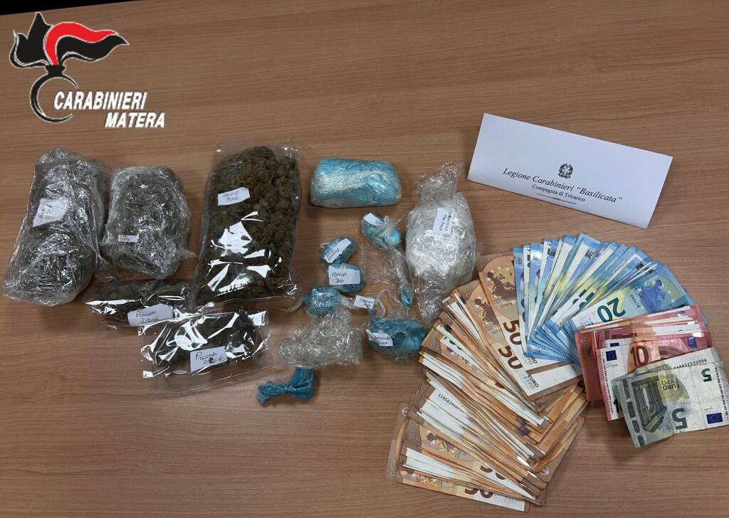 Spaccio di droga, due giovani di Taranto arrestati a Tricarico - Basilicata