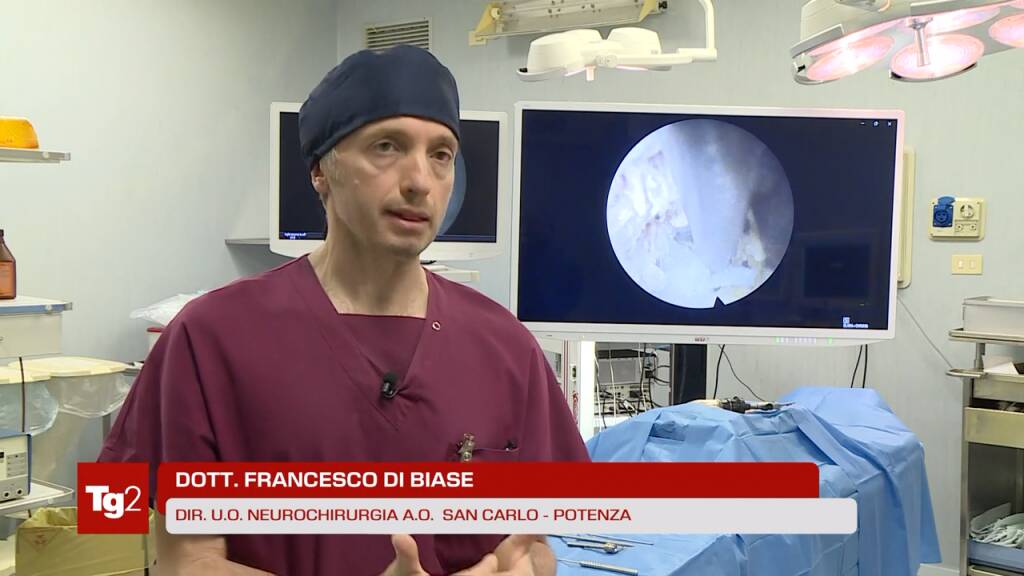 La Neurochirurgia del San Carlo di Potenza protagonista su Medicina 33 - Basilicata
