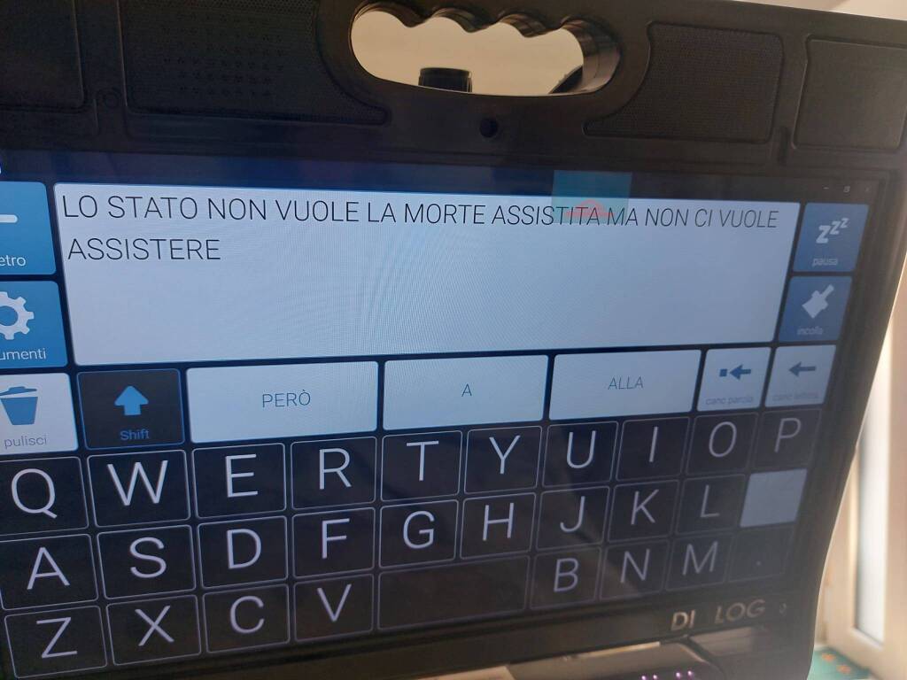 Immagine del post 8752 - Basilicata Malato di Sla: Lo Stato non vuole la morte assistita, però ci sospende i sussidi - Basilicata