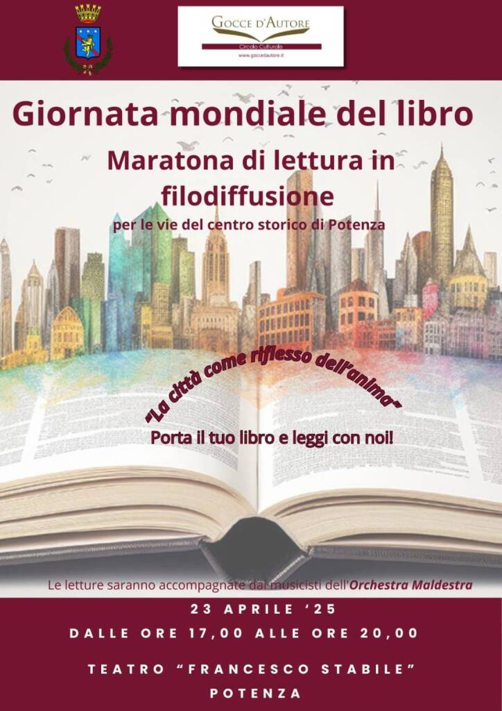 Giornata del Libro, a Potenza una maratona di lettura - Basilicata
