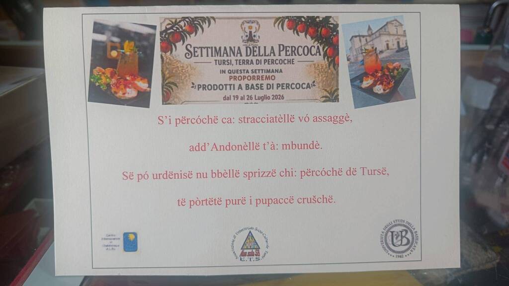 A Tursi volantini “pubblicitari” per valorizzare il dialetto - Basilicata