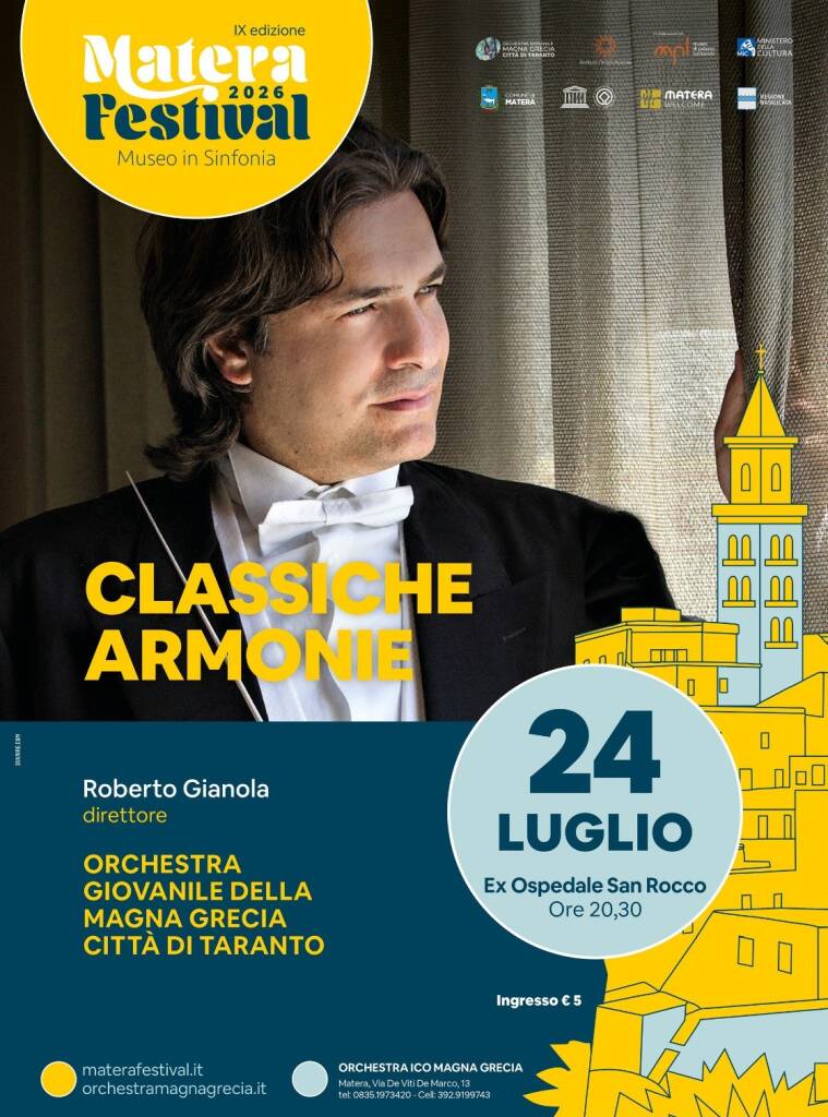 Viaggio nel grande sinfonismo europeo con l’Orchestra Giovanile della Magna Grecia - Basilicata