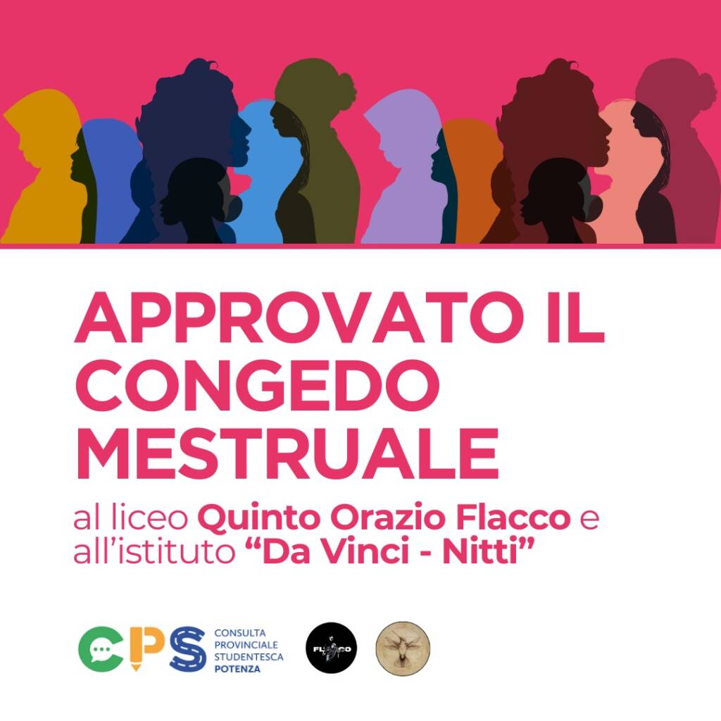 Approvato il congedo didattico mestruale in altre due scuole di Potenza - Basilicata