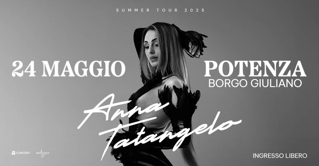 Anna Tatangelo in concerto a Potenza - Basilicata