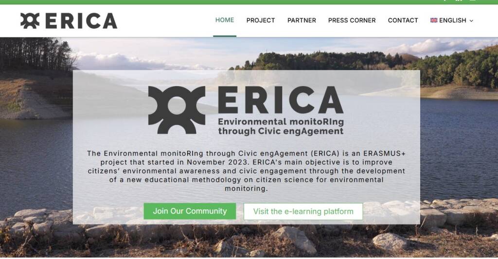 Online la piattaforma di Erica, per i monitoraggi ambientali partecipati - Basilicata