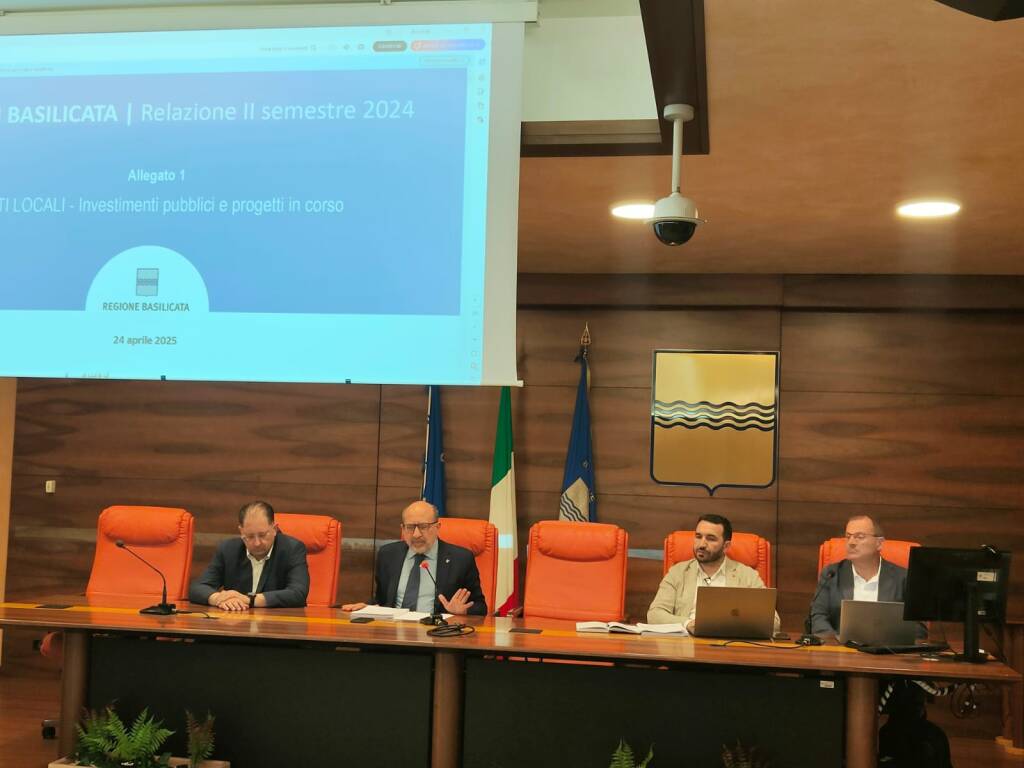 Pnrr in Basilicata, Latronico: “siamo a metà del percorso” - Basilicata