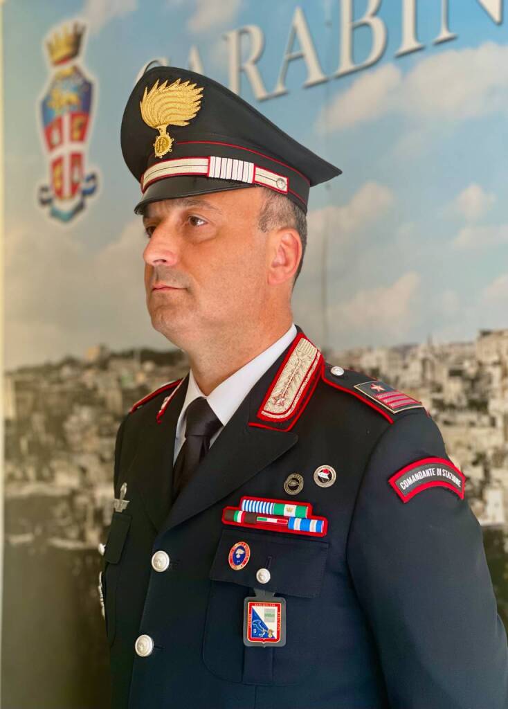 Carabinieri, Giuseppe Fedele è il nuovo comandante della Stazione di Matera - Basilicata