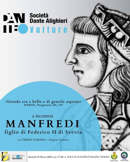 Immagine del post 4611 - Basilicata Dantedì, a Venosa una Lectio sul Canto III del Purgatorio - Basilicata