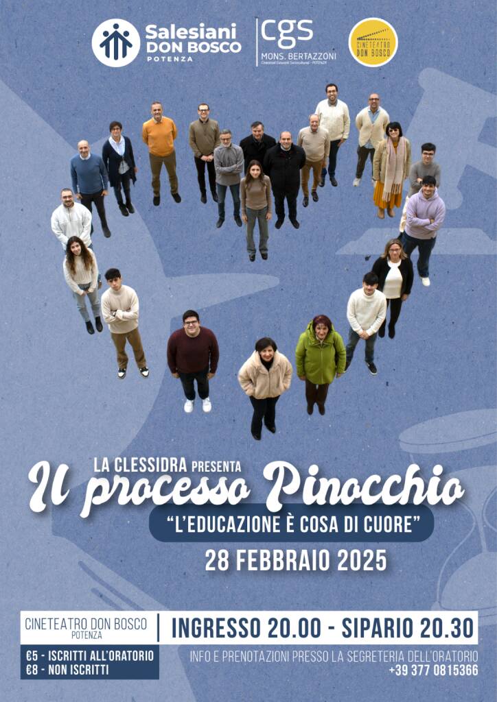 Al Don Bosco di Potenza va in scena il Processo Pinocchio - Basilicata