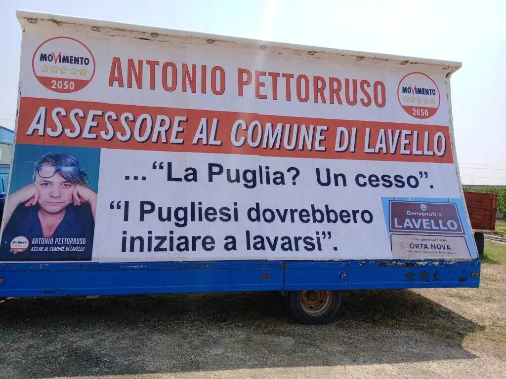 Immagine del post 12082 - Basilicata Il presidente della Puglia, Michele Emiliano, querela assessore comunale di Lavello - Basilicata