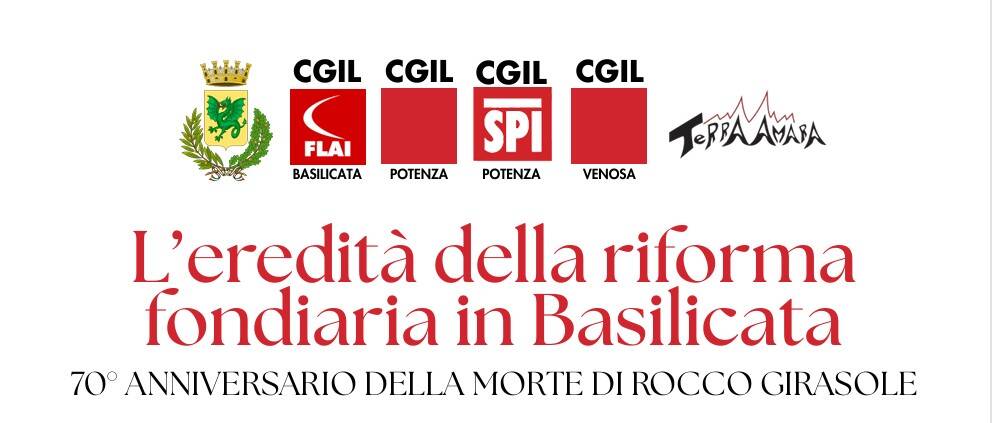 Immagine del post 18748 - Basilicata L’eredità della Riforma fondiaria in Basilicata: convegno a Venosa - Basilicata