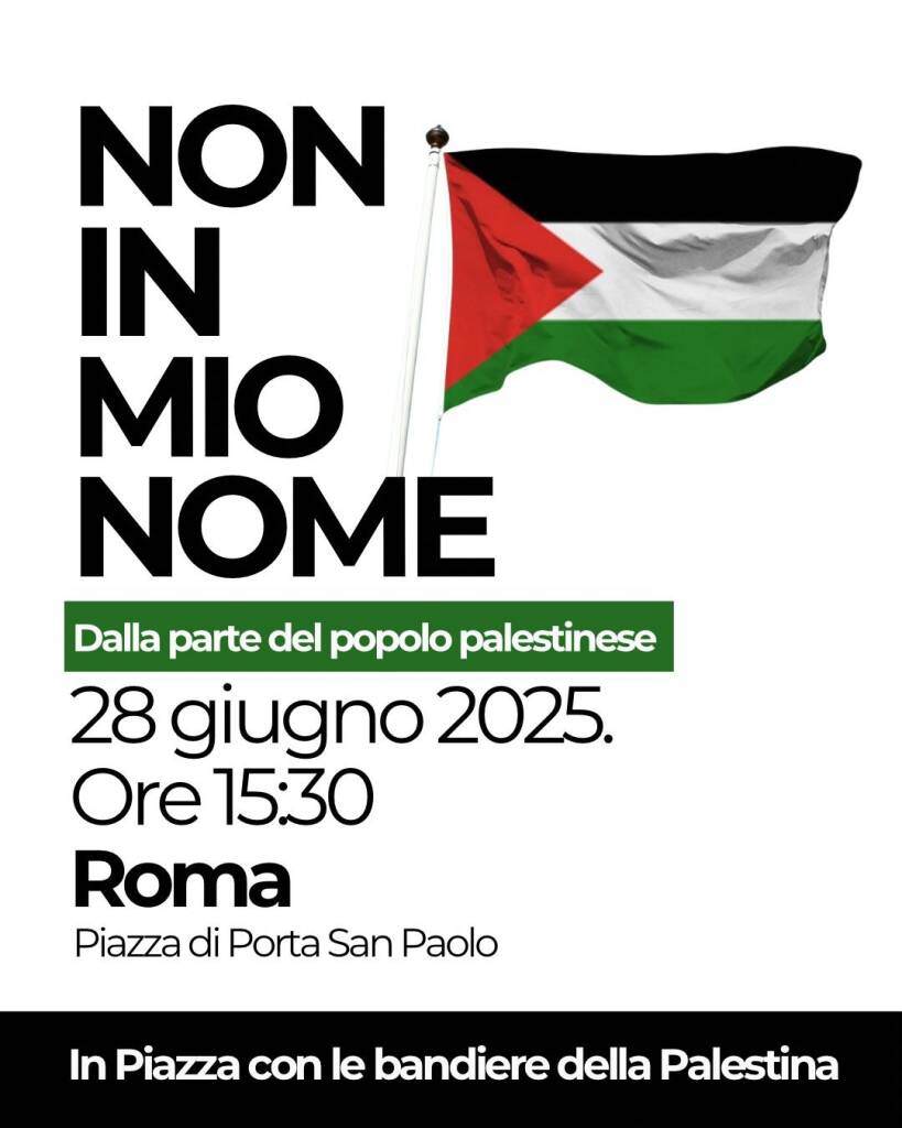 Immagine del post 8978 - Basilicata La Piazza di Schierarsi Matera: riconoscere lo stato di Palestina - Basilicata
