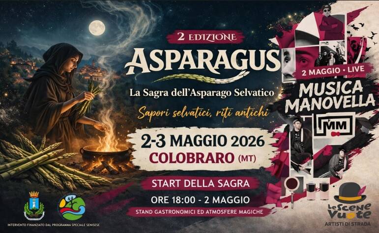Tutto pronto a Colobraro per la seconda edizione di “Asparagus” - Basilicata