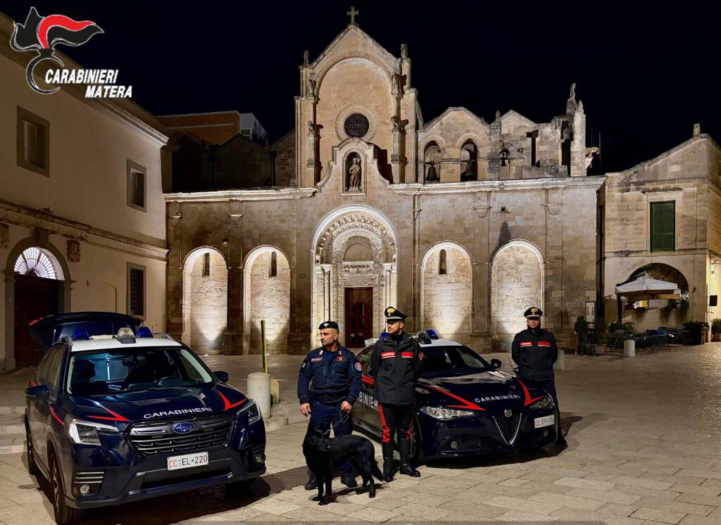 Immagine del post 26611 - Basilicata Matera, task force dei carabinieri in azione sul territorio: controlli a tappeto e multe - Basilicata