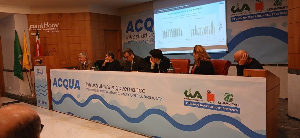 Immagine del post 16609 - Basilicata “Acqua, infrastrutture e governance”, una scelta di futuro - Basilicata