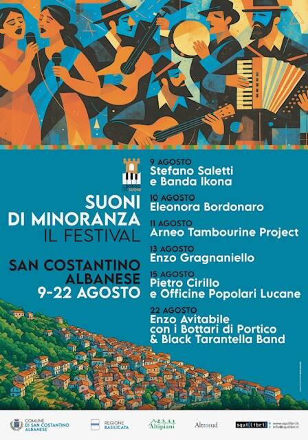 Suoni di minoranza, a San Costantino Albanese il festival con Avitabile e Gragnaniello - Basilicata