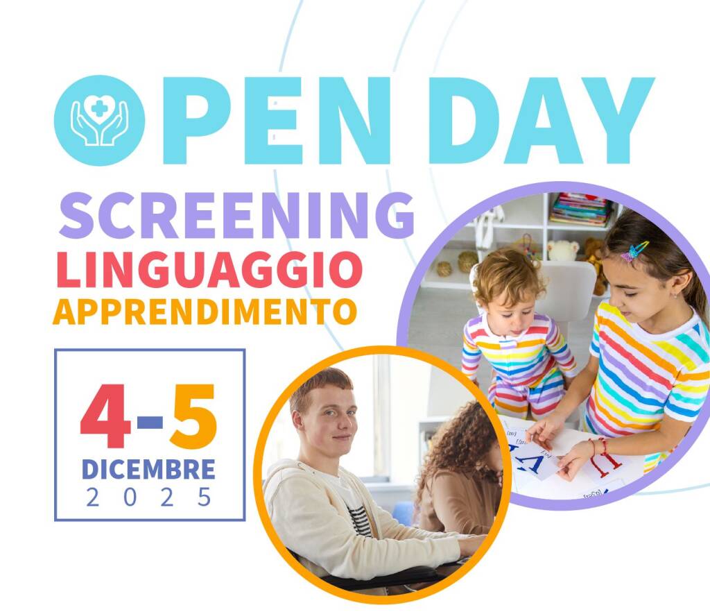Immagine del post 14429 - Basilicata Open day Aor San Carlo: screening per disturbo di linguaggio e apprendimento in età evolutiva - Basilicata