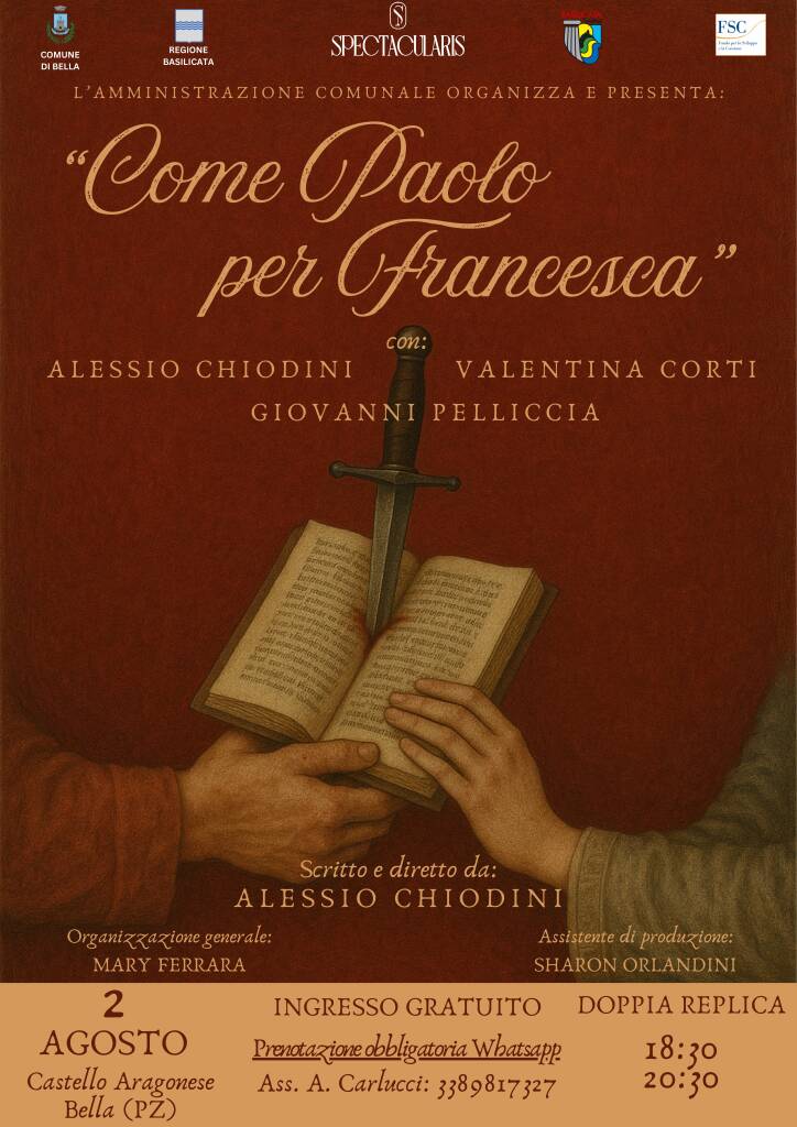 Una storia d’amore nel Castello Aragonese di Bella - Basilicata
