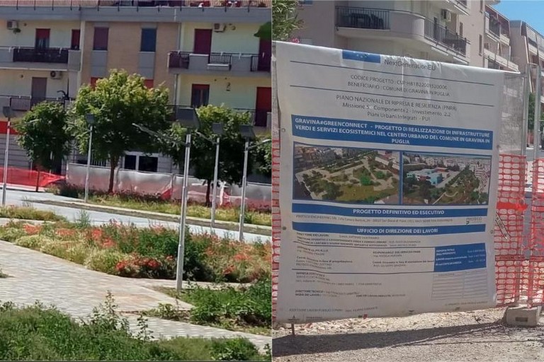 Immagine del post 7940 - Gravina in Puglia Inaugurazione parco Soranno, per via Alfieri bisogna attendere - Gravina in Puglia