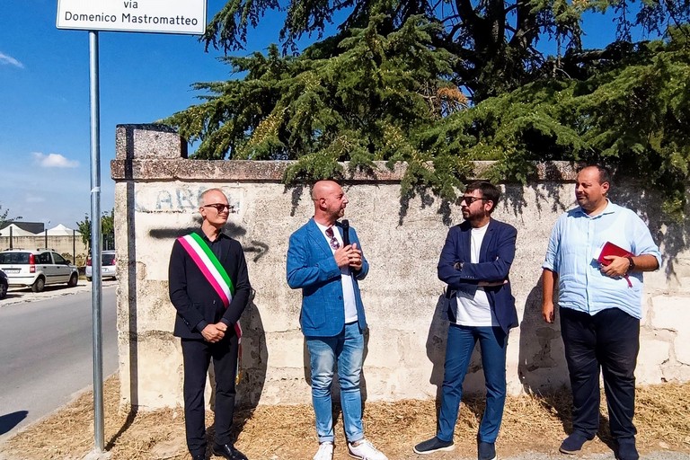 Immagine del post 25597 - Gravina in Puglia Intitolazione strada a Domenico Mastromatteo - Gravina in Puglia