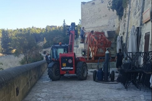 Via le basi di Cemento da via Montea - Gravina in Puglia