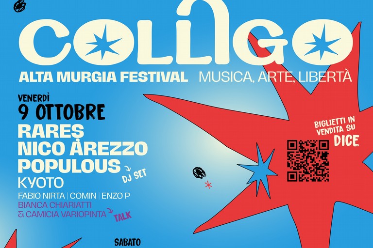 Immagine del post 25612 - Gravina in Puglia Il 9 e 10 ottobre torna il Colligo Festival - Gravina in Puglia