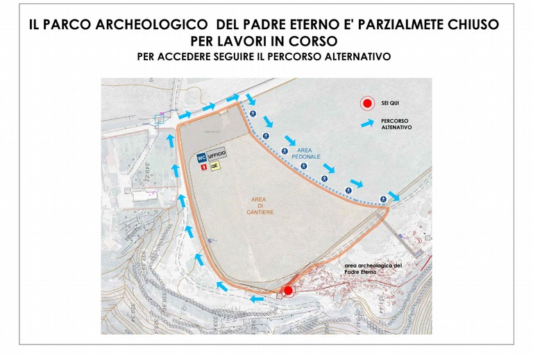 Padre Eterno, l’area torna fruibile per visitatori e guide turistiche - Gravina in Puglia