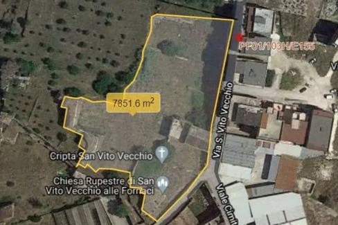 Immagine del post 8113 - Gravina in Puglia L’area e la cripta di San Vito Vecchio sono in vendita - Gravina in Puglia