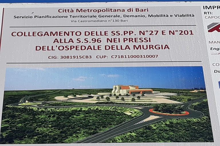 Bretella Tarantina- Ospedale, lavori fermi? - Gravina in Puglia