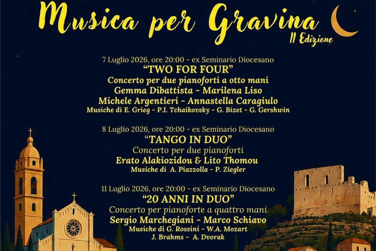 Immagine del post 22483 - Gravina in Puglia Musica per Gravina -II edizione - Gravina in Puglia