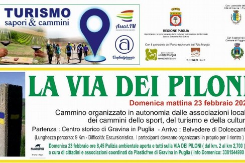 La via dei Piloni entra a far parte della rete dei Cammini - Gravina in Puglia