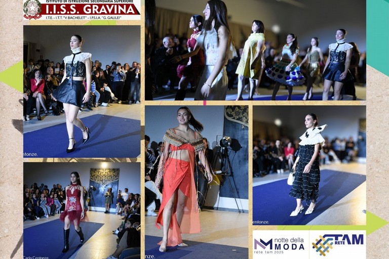 Immagine del post 13604 - Gravina in Puglia I colori della moda animano il Galilei - Gravina in Puglia