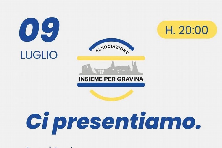 Immagine del post 9406 - Gravina in Puglia L’ass. “Insieme per Gravina” si presenta alla città - Gravina in Puglia