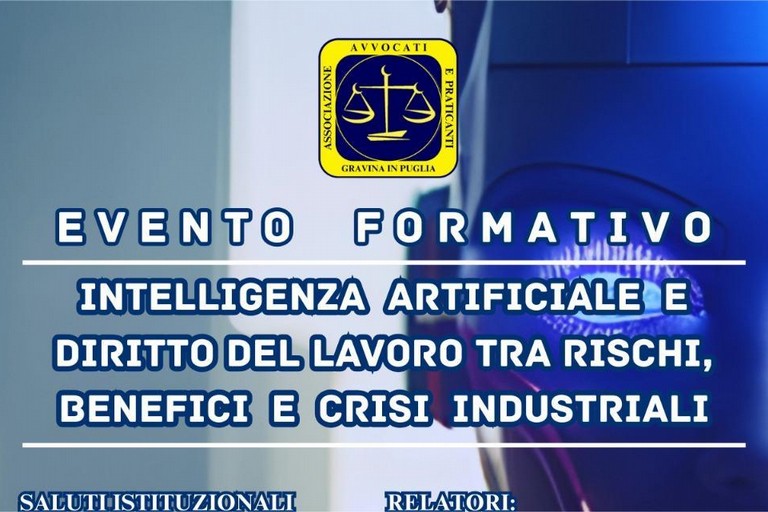 Immagine del post 5604 - Gravina in Puglia AI e mondo del lavoro - Gravina in Puglia