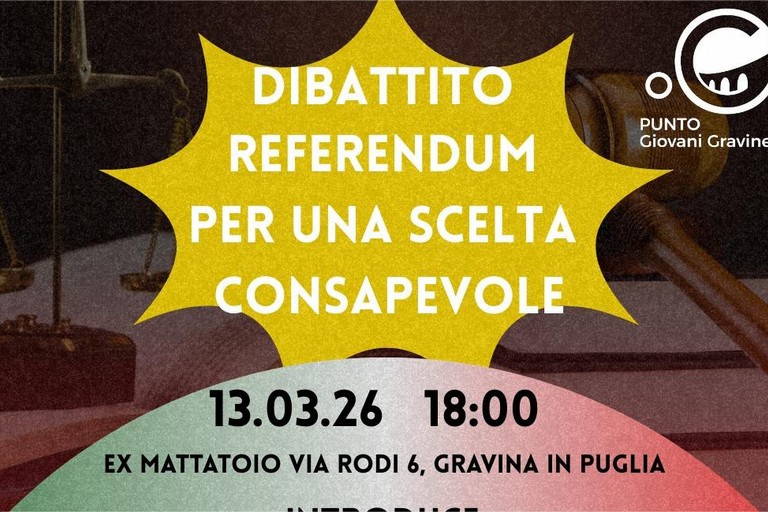 Immagine del post 18167 - Gravina in Puglia Referendum, SI e NO a confronto - Gravina in Puglia
