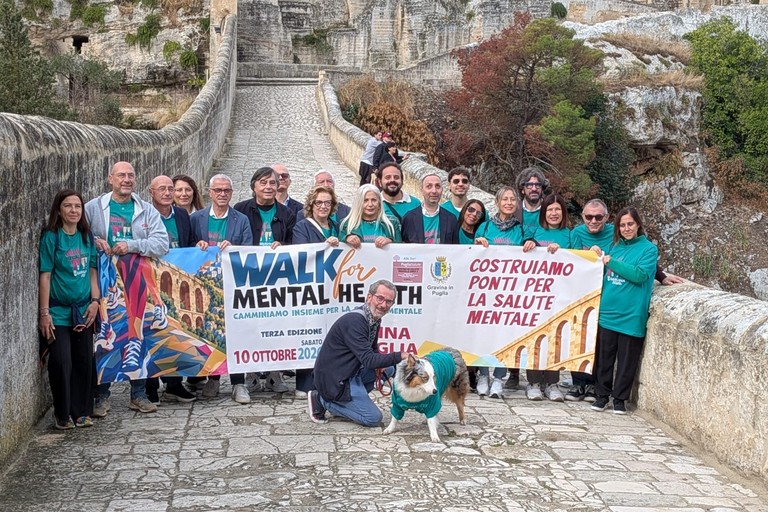 Immagine del post 25901 - Gravina in Puglia Walk for Mental Health, Gravina cammina insieme per sensibilizzare sulla salute mentale - Gravina in Puglia