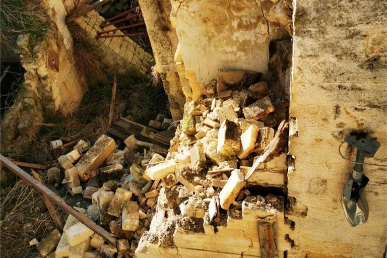 Messa in sicurezza Palazzina crollata, ordinanza sindacale - Gravina in Puglia