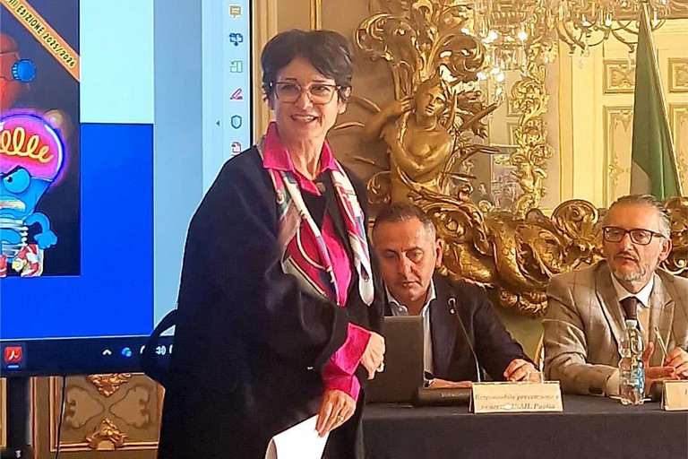 La DS Paradiso della “Fiore” alla presentazione dello “ScacciaRischi” - Gravina in Puglia