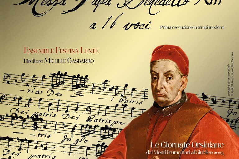 Immagine del post 5968 - Gravina in Puglia A Roma concerto di musica sacra: "Messa a 16 voci per Papa Benedetto XIII" - Gravina in Puglia