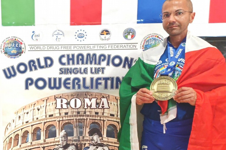 Mondiali Powerlifting, Filippo Mascellaro Medaglia d’oro - Gravina in Puglia