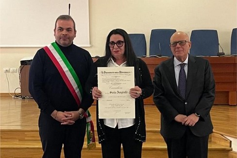Immagine del post 15006 - Gravina in Puglia Stella Angiulli Cavaliere al Merito della Repubblica - Gravina in Puglia